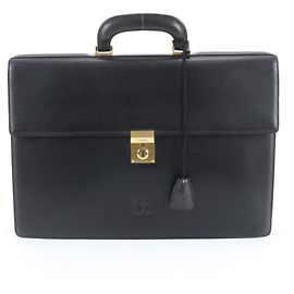 Sac Tote Porte-documents Anagram en cuir Loewe