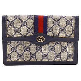 Gucci GG Supreme Canvas Pouch