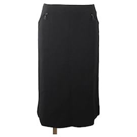Falda de lana Chanel Coco Mark