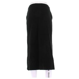 Autre Marque Falda midi de cachemira negra KUJTEN