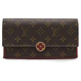Louis Vuitton Portefeuille Flore Monogram Long Wallet