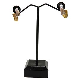 Autre Marque Pendientes de diamante en oro blanco y oro amarillo Au750