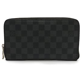 Louis Vuitton Zippy Organizer Damier Graphite Lange Geldbörse