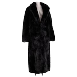 Autre Marque Abrigo largo negro SAULEE