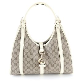 Borsa Tote Gucci GG Supreme Jackie in pelle