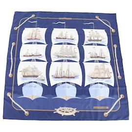Hermès Hermes Carre 90 GRAND LARGUE Seidentuch
