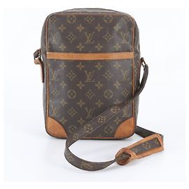 Borsa a tracolla Louis Vuitton Monogram Danube GM in pelle