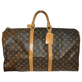 Louis Vuitton Keepall 55 Bandoulière Boston Bag