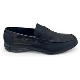 Mocassini Prada in pelle nera