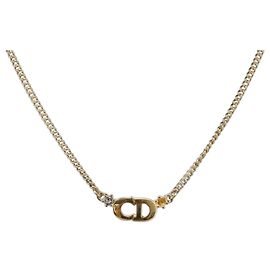 Pendente Christian Dior Clair D Lune in metallo con cristalli