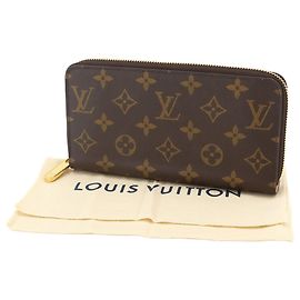 Cartera larga Zippy Monogram Louis Vuitton en Rose Ballerine