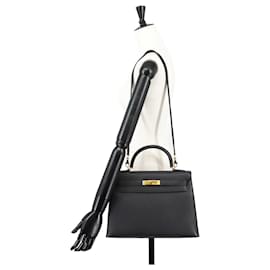 Hermès Hermes Kelly 32 Togo Black Bolsa de mão 2-way