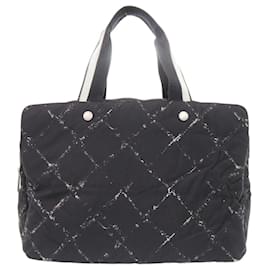 Borsa Boston Chanel Travel Line Nera