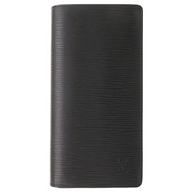 Portafoglio lungo Louis Vuitton in Noir