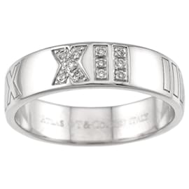 Tiffany & Co. Atlas 1 Diamantring in 18K Weißgold