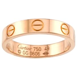 Anello Mini Love Cartier in oro rosa