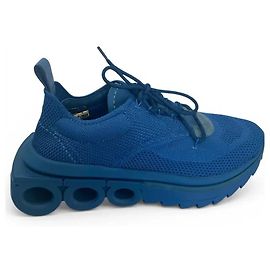 Salvatore Ferragamo blaue Canvas-Sneaker