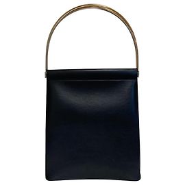 Borsa a mano Cartier Trinity in pelle nera
