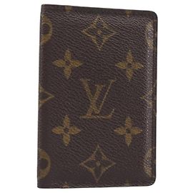 LOUIS VUITTON Monogram Organizer De Poch Card Case M61732 LV Auth yk20738M