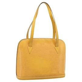 LOUIS VUITTON Epi Lussac Shoulder Bag Yellow M52289 LV Auth 200272