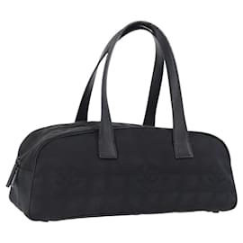 Borsa Tote CHANEL New Travel Line in Tela Nera CC Auth 183559