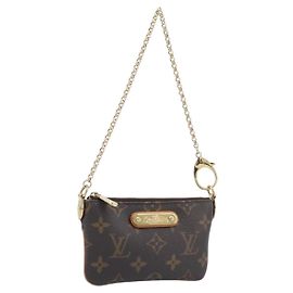 LOUIS VUITTON Monogram Pochette Mira PM Accessory Pouch M60095 LV Auth 196885V