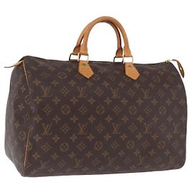 Bolso de mano LOUIS VUITTON Monogram Speedy 40 M41522 LV Auth am12248V