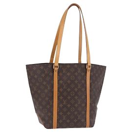 LOUIS VUITTON Monogram Sac Shopping Tote Bag M51108 LV Auth am12251V
