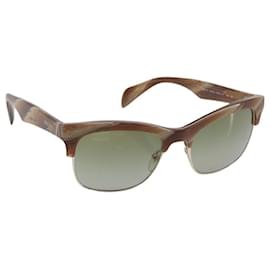 Occhiali da sole PRADA plastica Brown Auth BA15184
