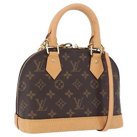 Borsa a mano LOUIS VUITTON Monogram Alma BB 2way M53152 LV Auth 199102SAM
