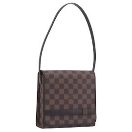 LOUIS VUITTON Damier Ebene Tribeca Mini Shoulder Bag N51162 LV Auth 197622V