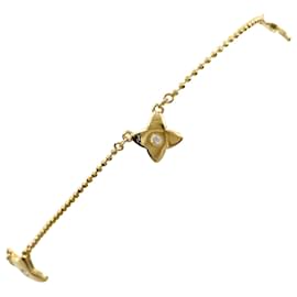 Autre Marque Bracciale con charm in oro giallo 18K con diamante