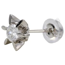 Autre Marque Platin-Stecker mit Diamant