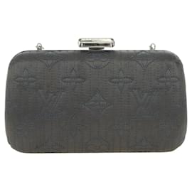 Louis Vuitton Motard Minaudiere Monogram Satin