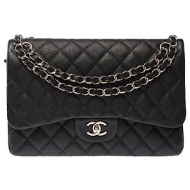 Borsa CHANEL Timeless/Classique in Pelle Nera - 103868
