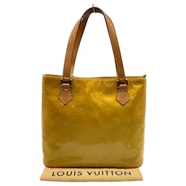 Louis Vuitton Houston Borsa in Vernice Gialla