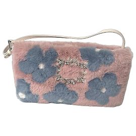 Borsa a tracolla Roger Vivier, modello Mini RV Wintery Blossom Nightlily