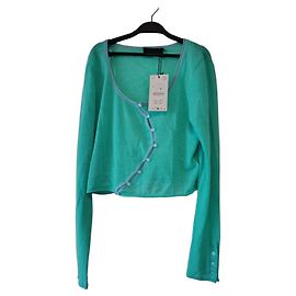 Zara Feinstrick-Cardigan mit asymmetrischem Verschluss - Größe L