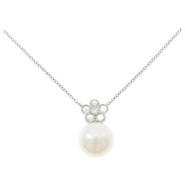 Tiffany & Co Collana Tiffany in platino e perle South Sea bianche