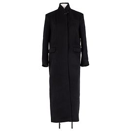 Autre Marque Abrigo de lana negro BAZILIKA XS