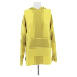 Autre Marque Gelber Kaschmirpullover