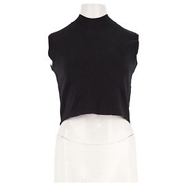 Autre Marque Top de seda negro 440ME