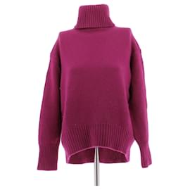 Autre Marque Lila Kaschmir-Rollkragenpullover