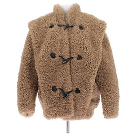 Isabel Marant Etoile Brauner Pelzmantel