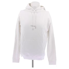 Saint Laurent Weißer Kapuzenpullover