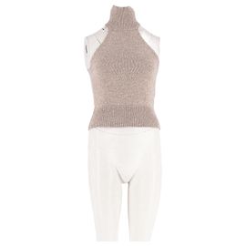 Autre Marque Top in lana beige MESDYVEN