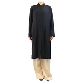 Joseph Hemdkleid aus schwarzem Krepp - size UK 12