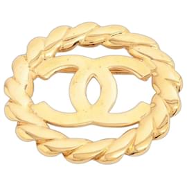 Chanel Spilla Gold Coco Mark wreath 25