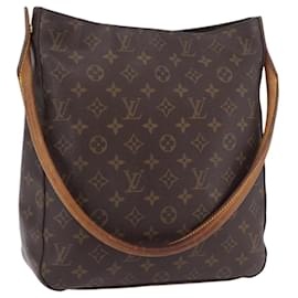 LOUIS VUITTON Monogram Looping GM Shoulder Bag M51145 LV