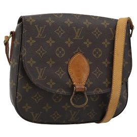 LOUIS VUITTON Monogram Saint Cloud GM Shoulder Bag M51242 LV